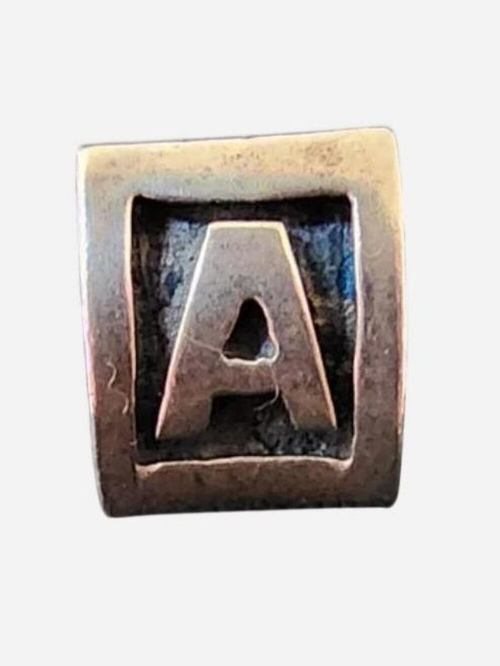 Official Pandora A Charm in Sterling Silver
